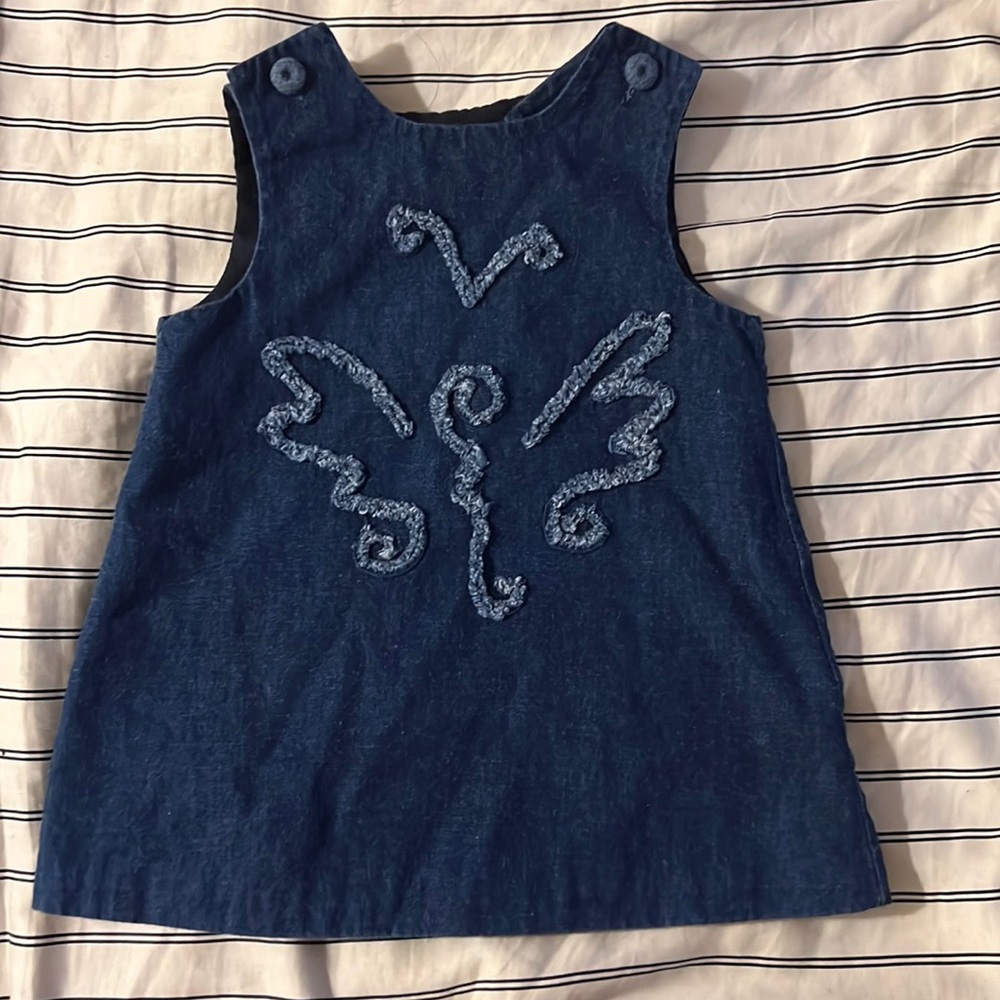 Vintage chocolate soup dress/top